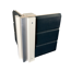 Saunahaus 'Francisco 4' B naturbelassen 9 kW Bio-Ofen externe Steuerung 490 x 369 x 229 cm