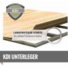 Saunahaus 'Francisco 5' B terragrau 9 kW Bio-Ofen externe Steuerung 509 x 369 x 253 cm