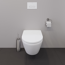 Wand-WC 'DuraFormance' inklusive WC-Sitz weiß