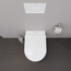 Wand-WC 'DuraFormance' inklusive WC-Sitz weiß
