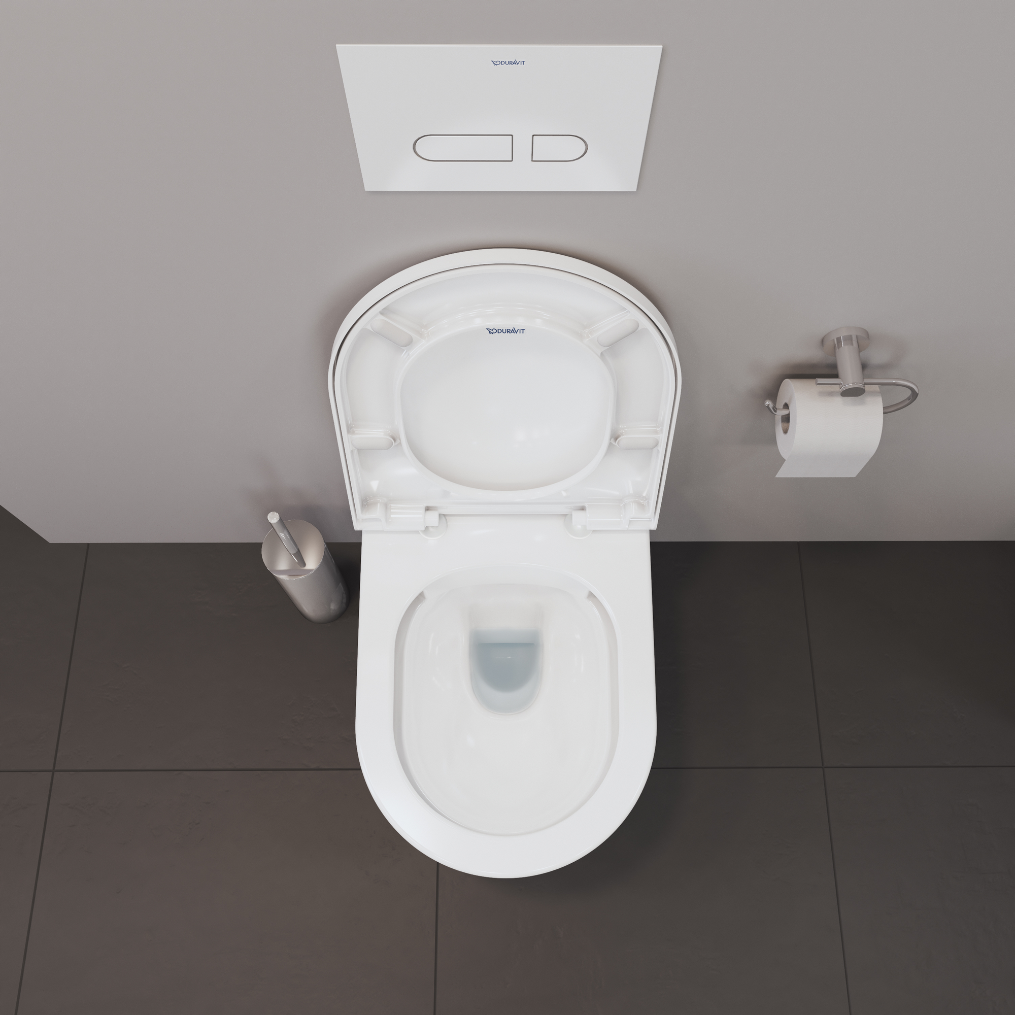 Wand-WC 'DuraFormance' inklusive WC-Sitz weiß