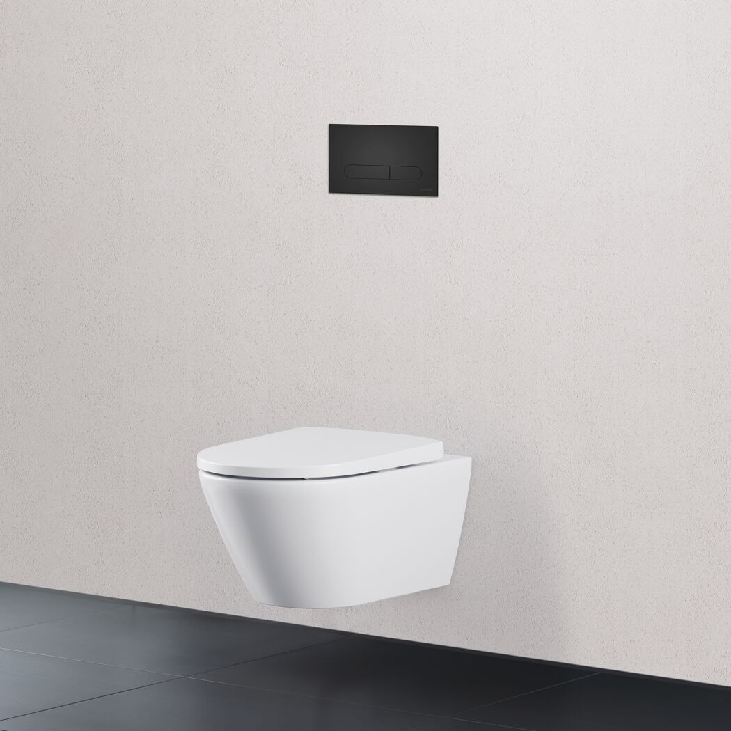 Wand-WC 'DuraFormance' inklusive WC-Sitz weiß