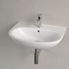 Waschbecken oval 'O.novo' weiß 62,5 x 20,5 x 48,5 cm