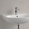 Waschbecken oval 'O.novo' weiß 62,5 x 20,5 x 48,5 cm