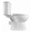 Verkleinertes Bild von Stand-WC-Set weiß spülrandlos inklusive WC-Sitz
