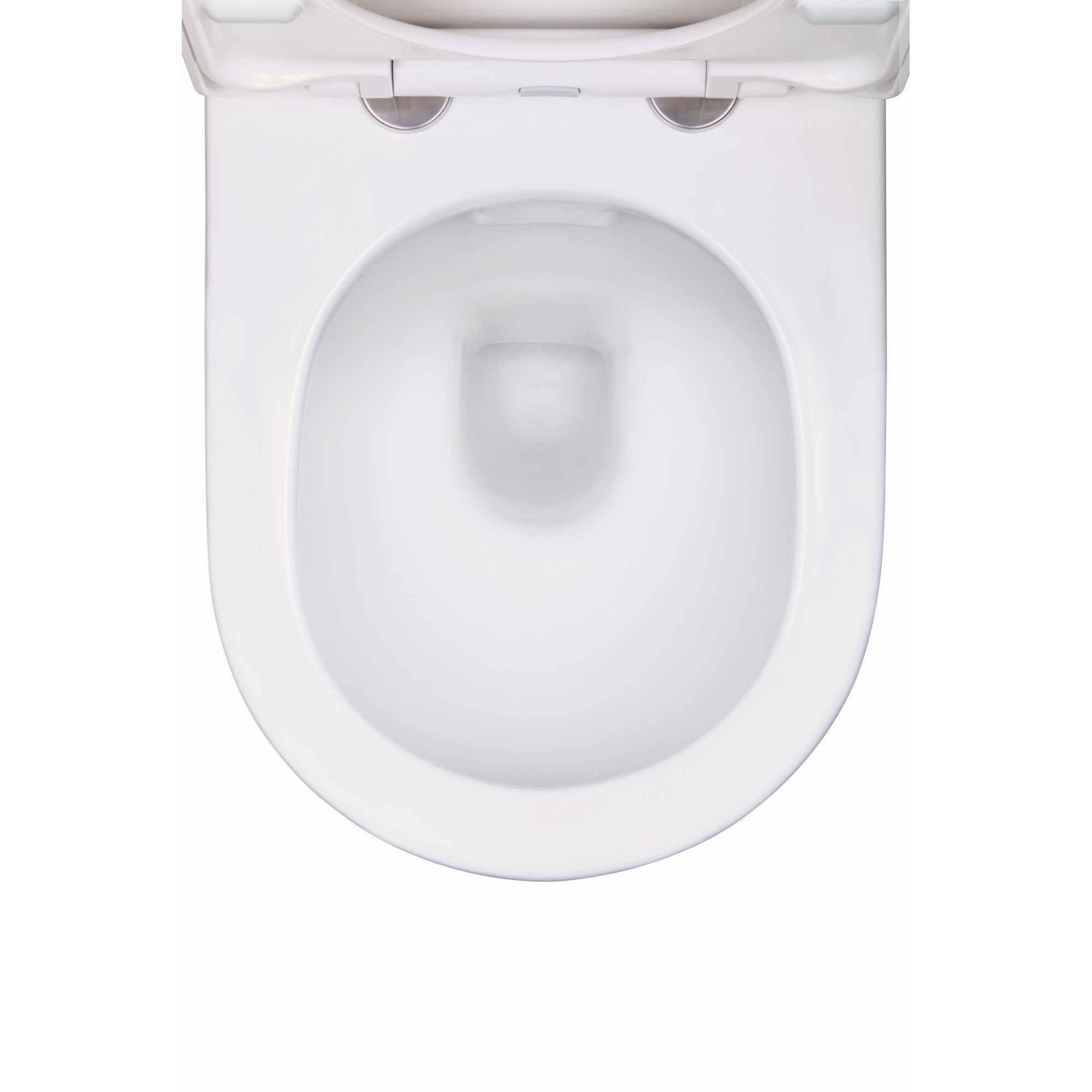 Stand-WC-Set 'Zamora' weiß spülrandlos inklusive WC-Sitz + product picture