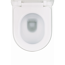 Verkleinertes Bild von Stand-WC-Set 'Zamora' weiß spülrandlos inklusive WC-Sitz