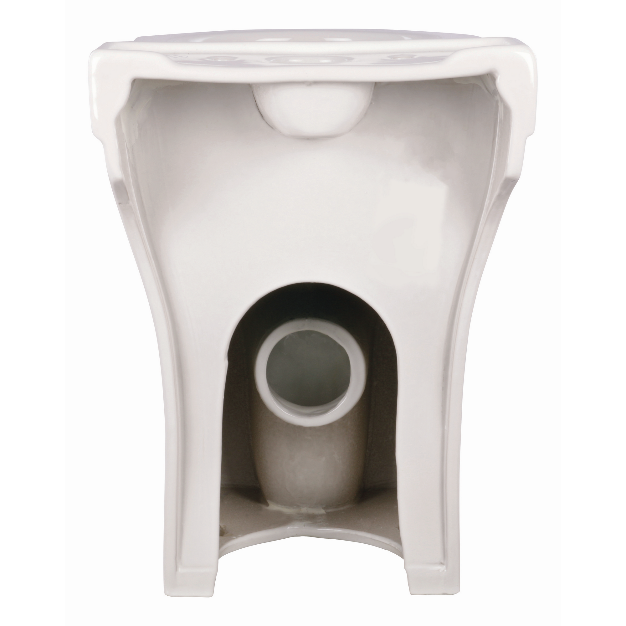 Stand-WC-Set 'Zamora' weiß spülrandlos inklusive WC-Sitz + product picture