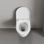 Wand-WC-Set 'Cologne' spülrandlos weiß 36,5 x 36,5 x 48,5 cm