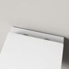 Offene Verpackung eines Wand-WCs