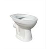 Stand-WC spülrandlos weiß