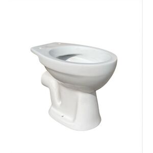 Stand-WC spülrandlos weiß