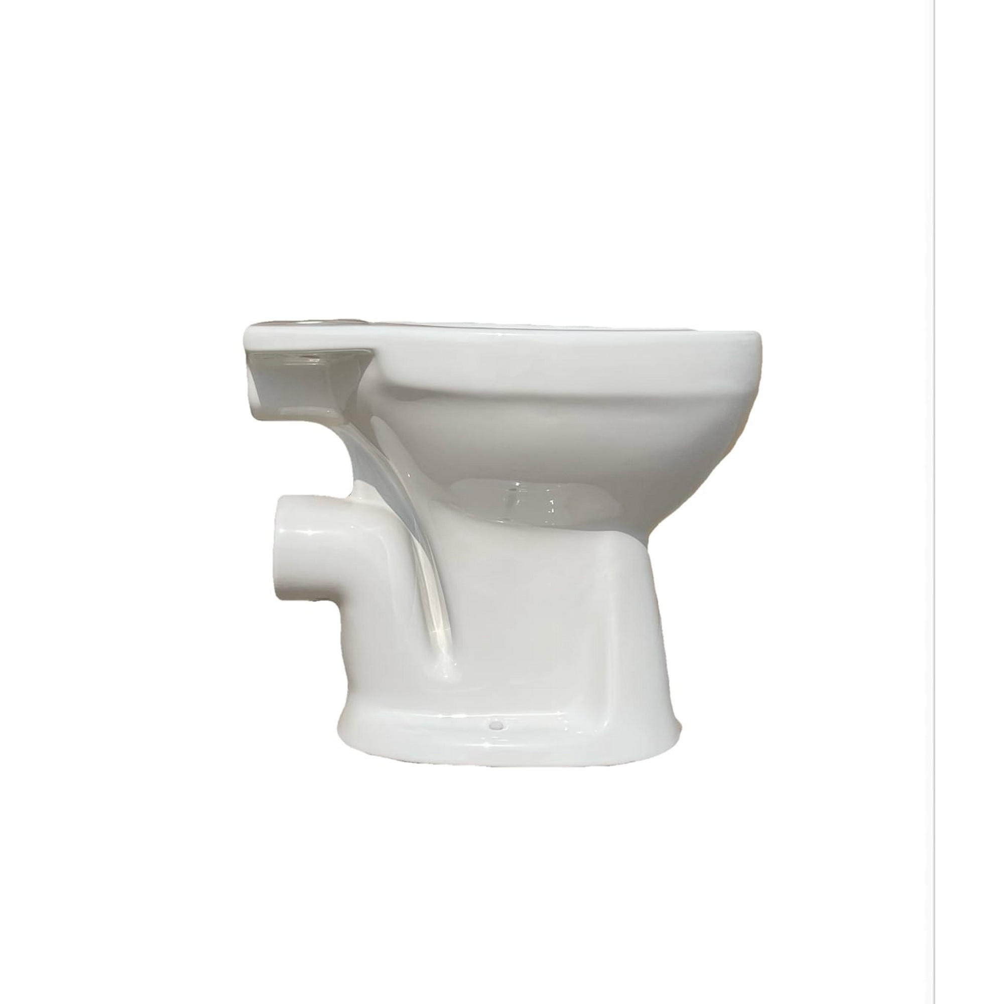 Stand-WC spülrandlos weiß