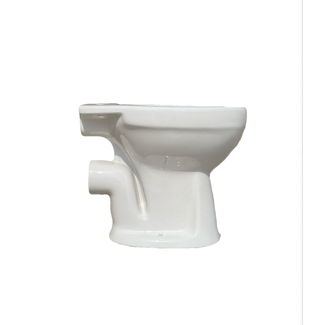 Stand-WC spülrandlos weiß
