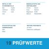 Wassertest 'Kombi' 19 Prüfwerte
