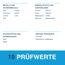 Wassertest 'Kombi' 19 Prüfwerte