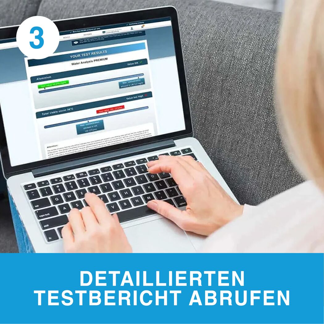 Wassertest Legionellen