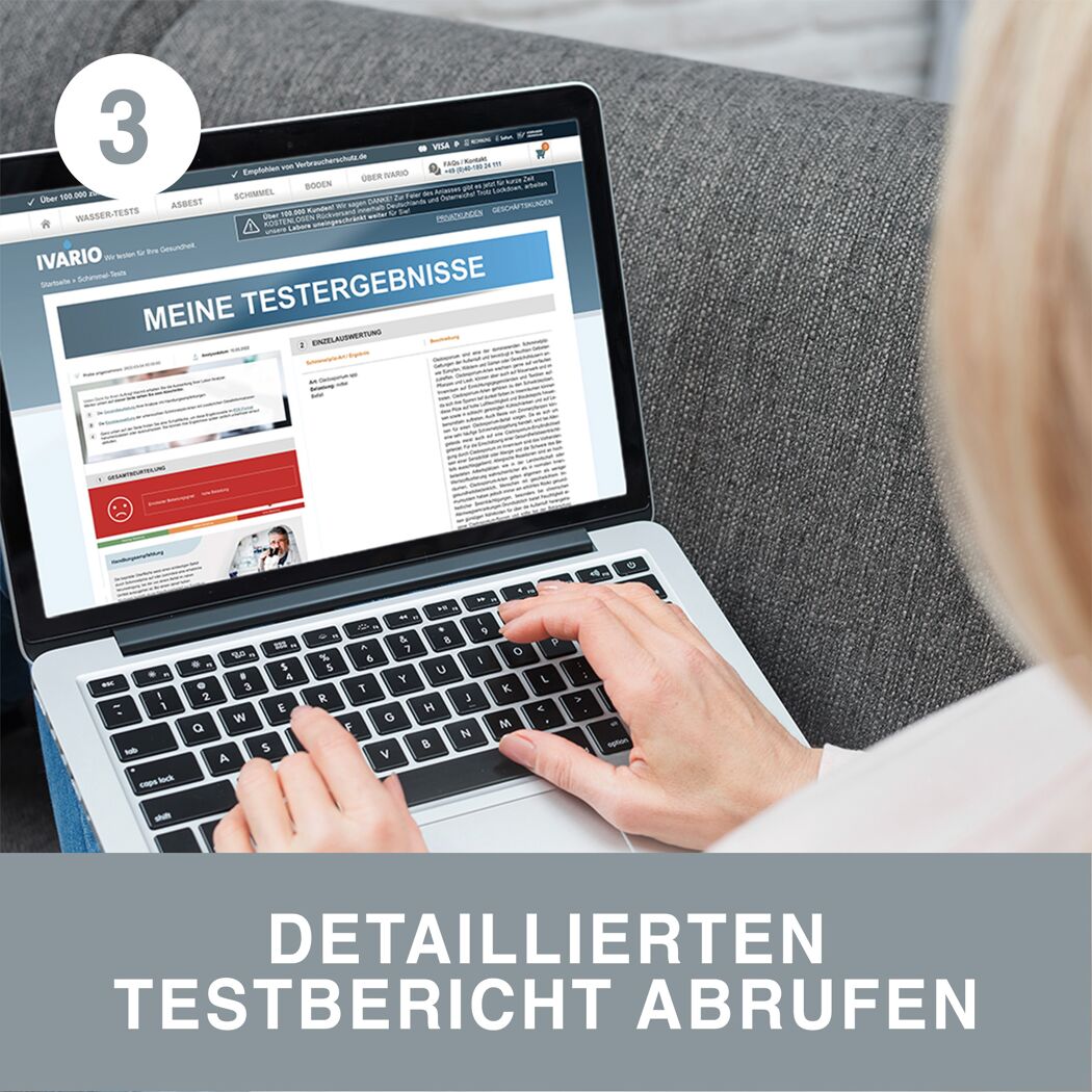 Schimmeltest 'Raumluft' Laboranalyse