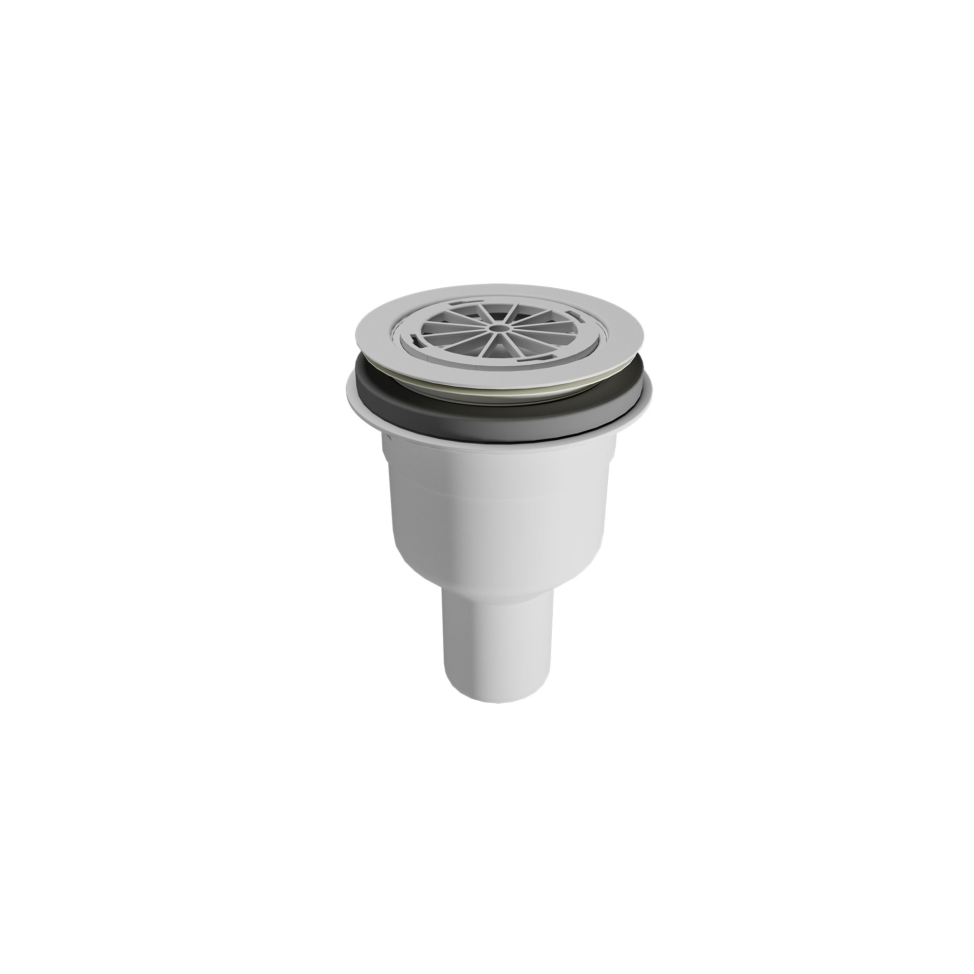 Ablaufgarnitur 'LiteLine' senkrecht Ø 50 mm