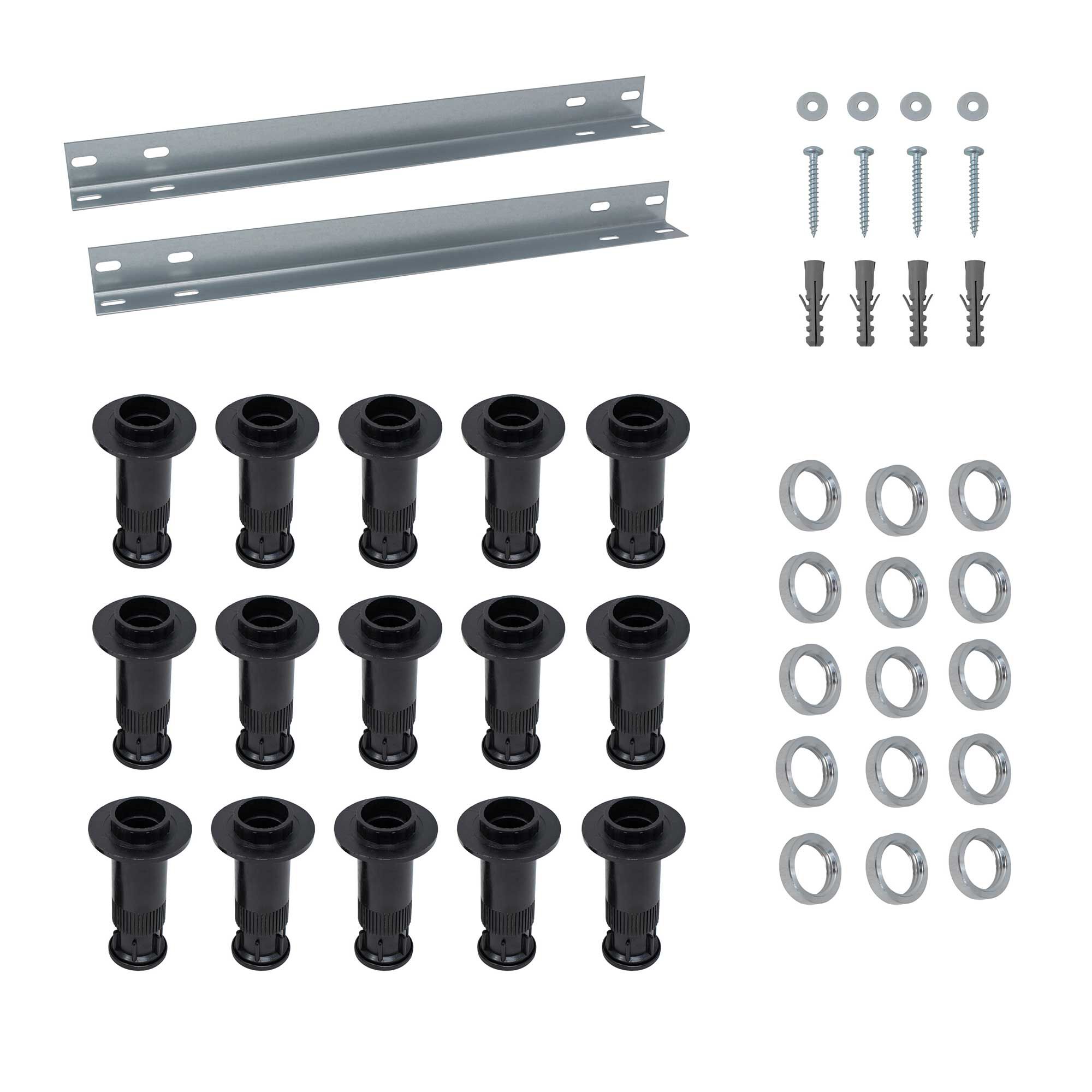 Montagematerial für Duschkabine