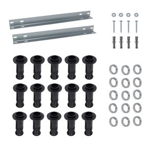 Duschwannenfüße mit Montageschiene für Serie Lite Line, 15 Stück