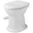 Stand-WC spülrandlos 'Design' weiß