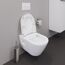 Wand-WC spülrandlos 'DuraFormance' inklusive WC-Sitz weiß