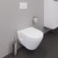 Wand-WC spülrandlos 'DuraFormance' inklusive WC-Sitz weiß