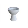 Weißes Stand-WC