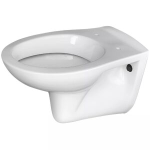 Wand-WC mit Spülrand weiß