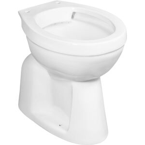Stand-WC spülrandlos weiß 46 cm