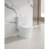 Stand-WC-Set spülrandlos 'Paros' inklusive WC-Sitz weiß