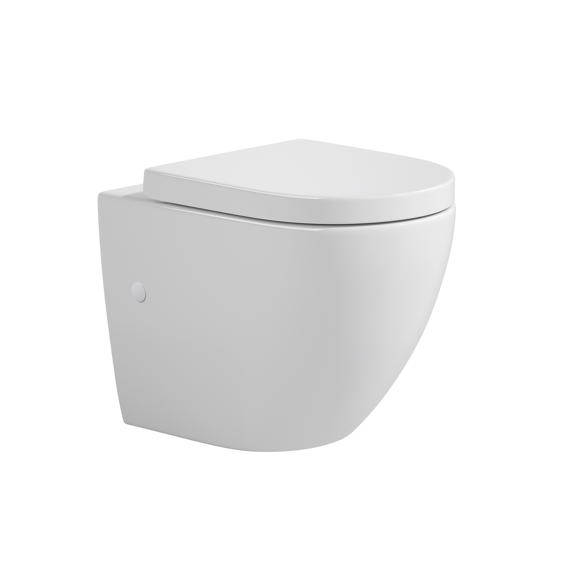Wand-WC 'Cozy' inklusive WC-Sitz weiß