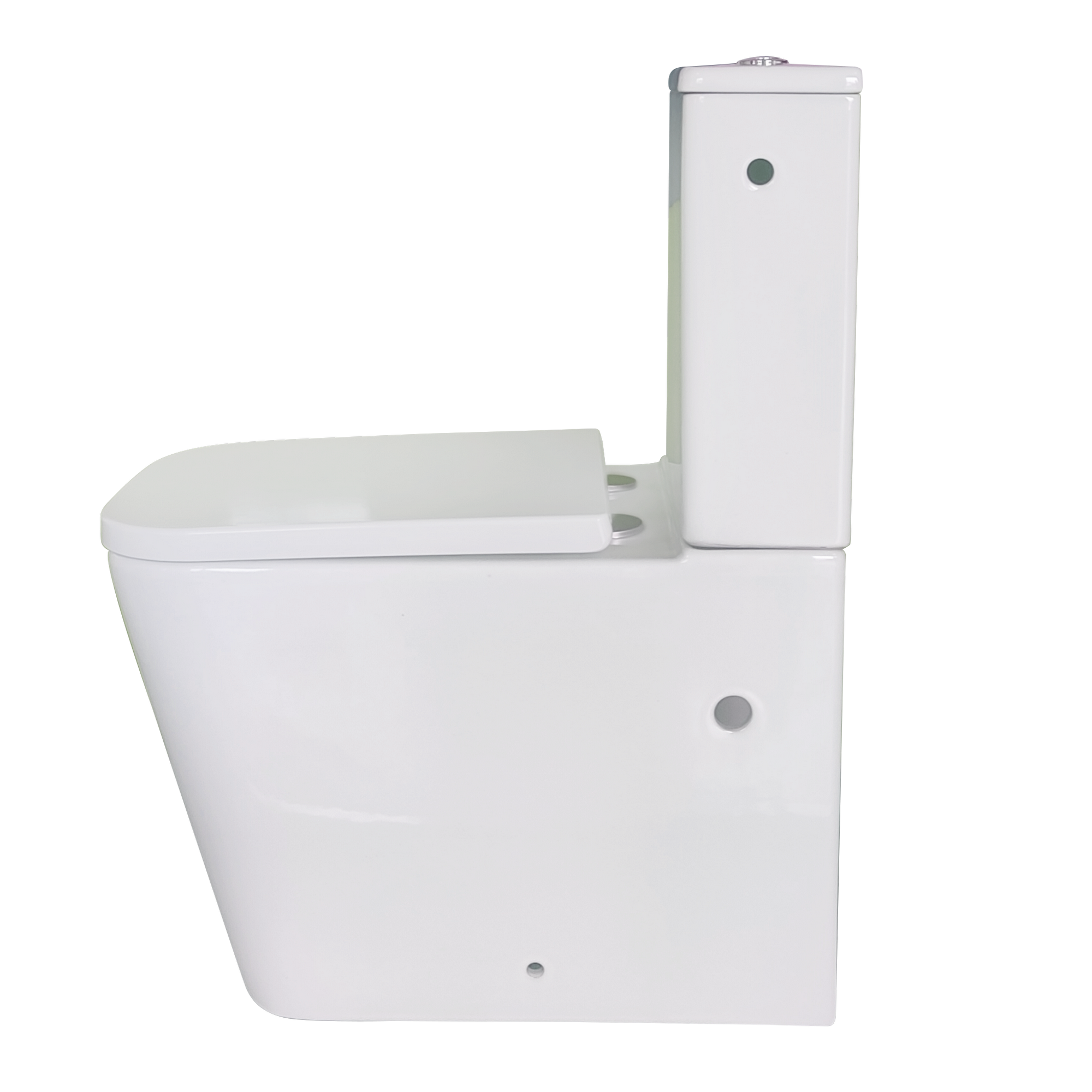 Stand-WC 'Aliki Square' inklusive WC-Sitz, spülrandlos