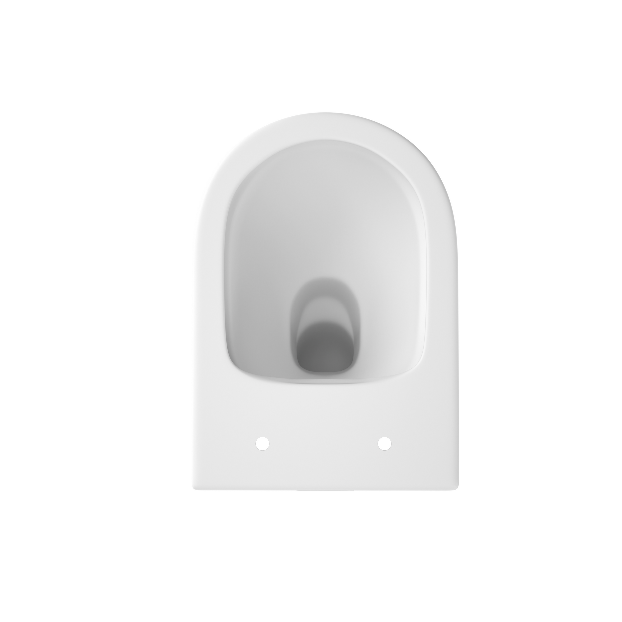Wand-WC-Set 'Nakia' mit WC-Sitz spülrandlos weiß 35 x 36 x 48 cm