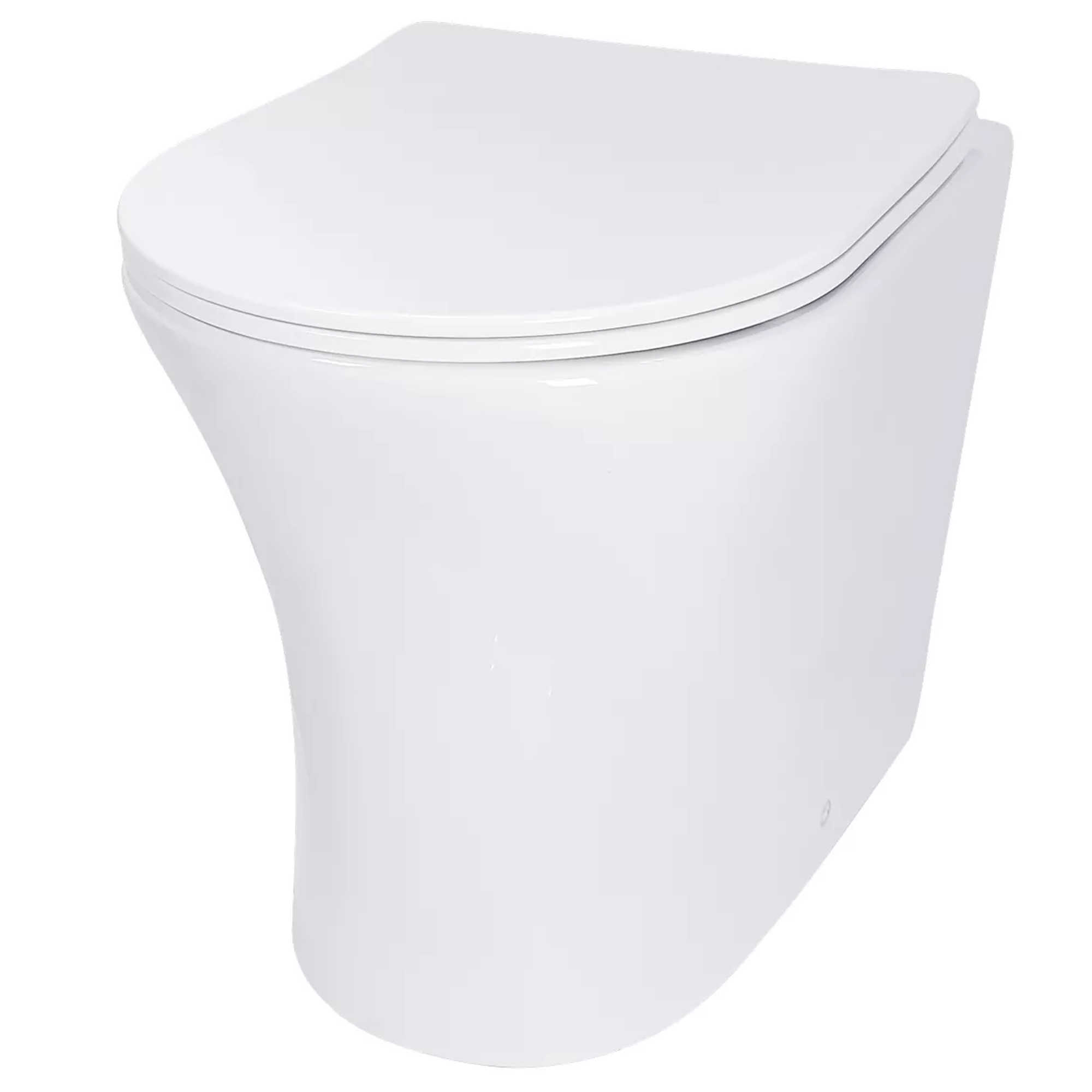Stand-WC 'Nemos' inklusive WC-Sitz weiß