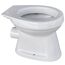 Stand-WC spülrandlos inklusive WC-Sitz weiß