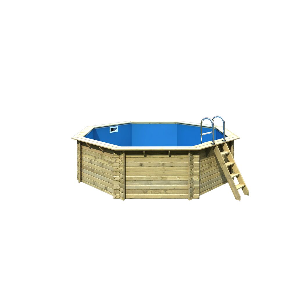 Saunahaus 'Bosco 0' terragrau 196 x 113 x 228 cm