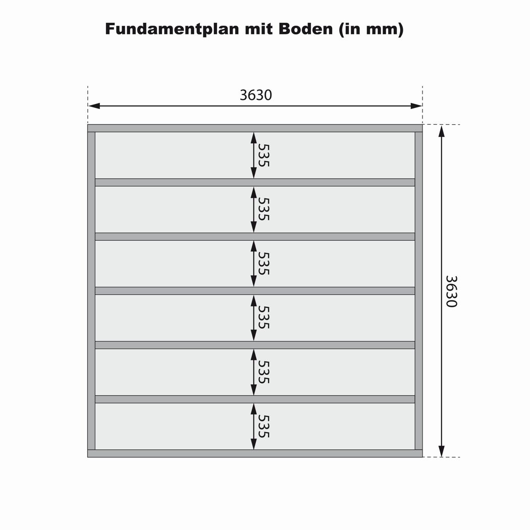 Saunahaus 'Bosco 2' terragrau 196 x 196 x 228 cm