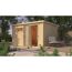 Offene Gartensauna aus Holz