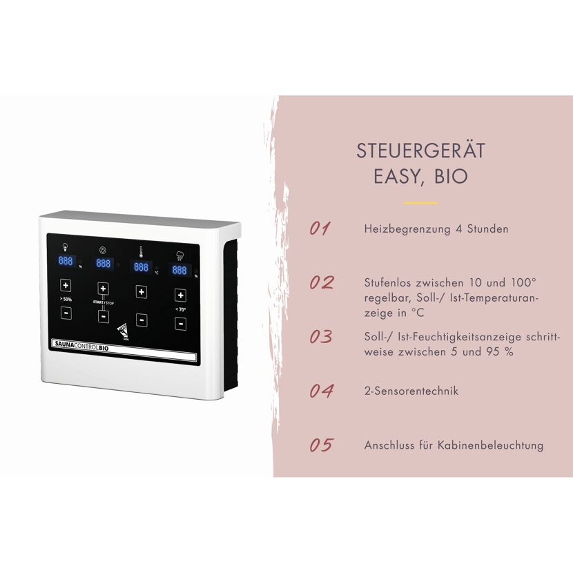 Digitales Sauna Steuergerät