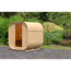 Fasssauna 'Sisco 1' naturbelassen 199 x 175 x 205 cm