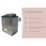 Fasssauna 'Sisco 3' naturbelassen 9 kW Ofen externe Steuerung 199 x 355 x 205 cm