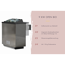 Fasssauna 'Sisco 3' naturbelassen 9 kW Bio-Ofen externe Steuerung 199 x 355 x 205 cm