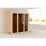 Sauna 'Paco 3' naturbelassen 216 x 138 x 198 cm