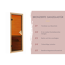 Sauna 'Paco 3' naturbelassen 3,6 kW Ofen externe Steuerung 216 x 138 x 198 cm