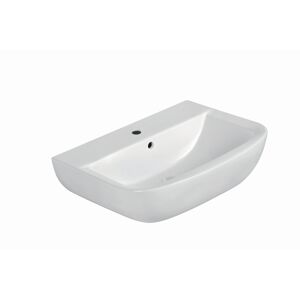 Waschtisch 'Rekia' rechteckig weiß 45,3 x 34,5 x 15,1 cm