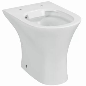 Stand-WC 'Rekia' Tiefspüler spülrandlos weiß