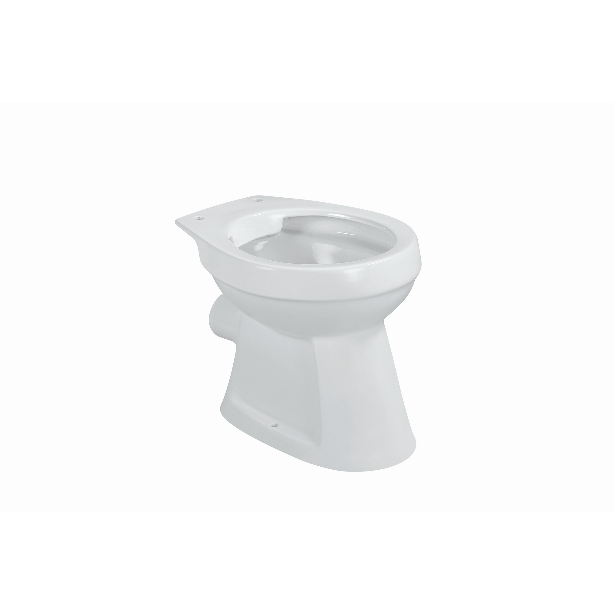 Stand-WC 'Rekia' spülrandlos weiß 37 x 41 x 47 cm