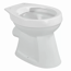 Stand-WC 'Rekia' Flachspüler spülrandlos weiß